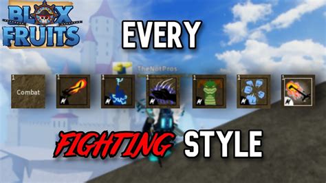 It is considered the rarest <b>fighting</b> <b>style</b> to obtain by many because almost every player switches to another <b>fighting</b> <b>style</b> early on in their gameplay. . Blox fruits best fighting styles